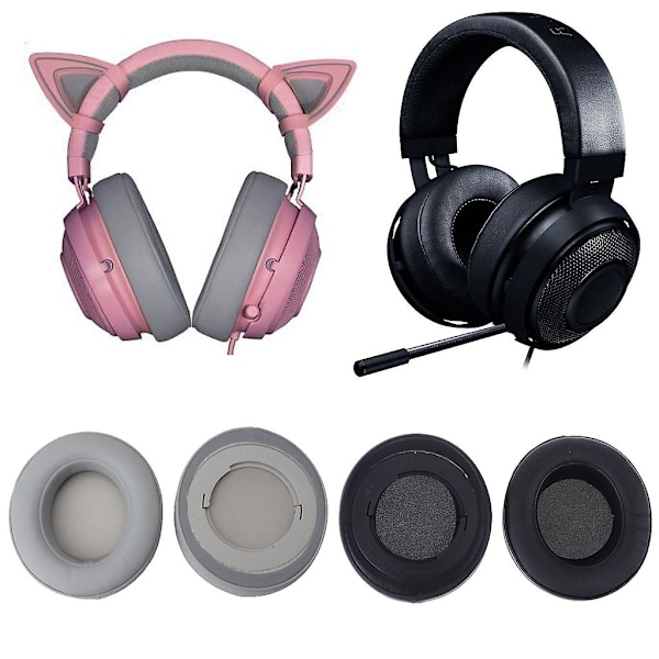 Korvanapit Razer Kraken 7.1 Chroma -kuulokkeille, mukavat käyttää