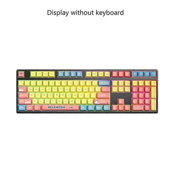 Custom PBT Keycaps 139 Taster Dye-Sublimation Søde Cherry Profil Taster Cherry Profil PBT Taster Tilbehør