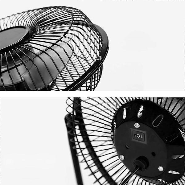 USB-driven bordsfläkt för resor, personlig mini-bordfläkt, bärbar utomhusfläkt, 8 tum