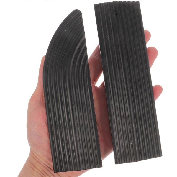 5 stk Gummi Terskel Rampe Inngang Gummi Rampe Husholdning Helling Rampe for Sweeper Robot