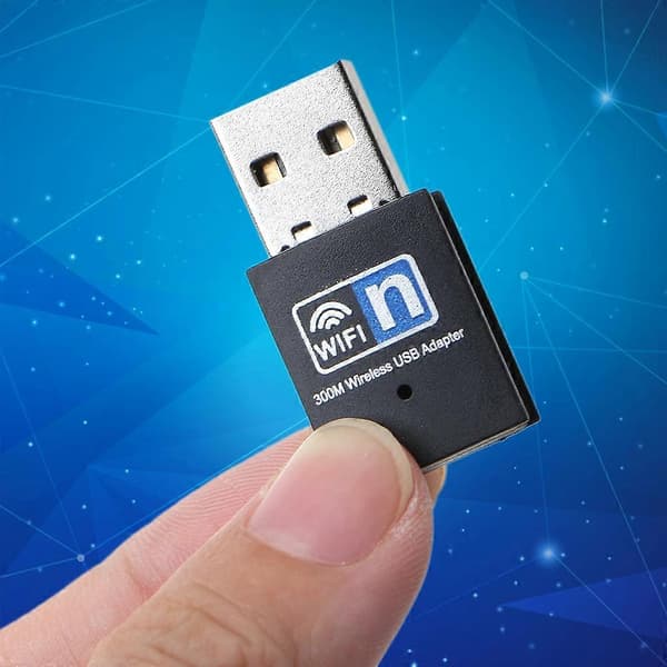 Langaton verkkoadapteri USB Wifi-sovitin RTL8192EU-piirisarja Mini USB2.0 WLAN-tikku 300M 802.11 n/g/b