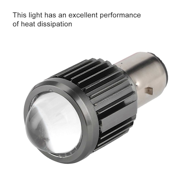 BA20D Moottoripyörän LED-Etuvalolamppu Korkea/Matala Säde
