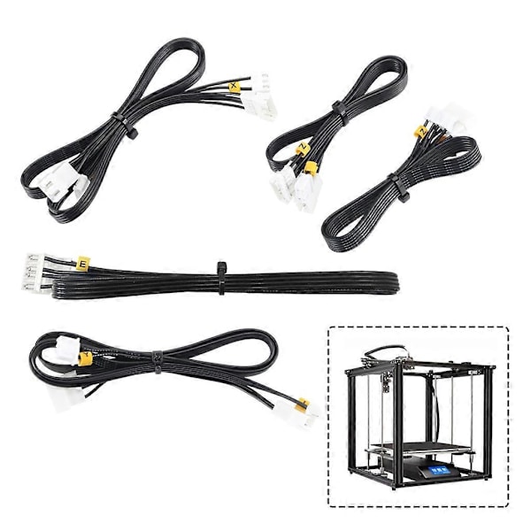 Förlängningskabel för gränsknappar för 5 Plus Stepper Motor 3D-skrivartillbehör Bra ersättningar för ändstopp