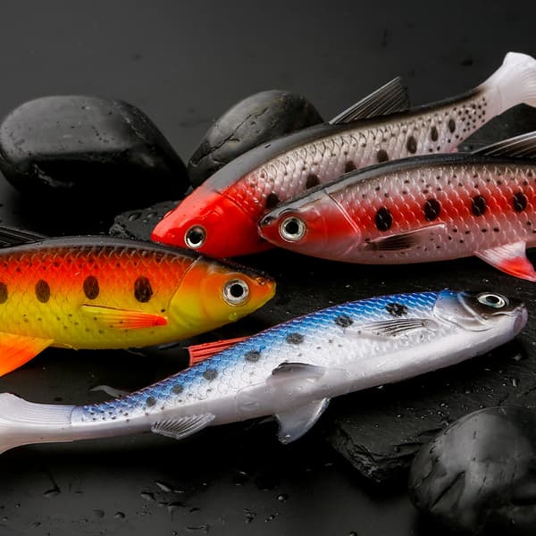 35g/15.5cm Realistisk Blød Lokkemad til Saltvandsfiskeri – 3D Øjne, Velegnet til Trolling og Bådfiskeri – Fabriksengros