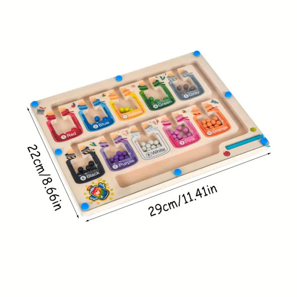 <p>Materiale: TreAlder: 3 år (eksklusiv) - 6 år (inklusiv)Læringsmål: Fargegjennkjenning</p>