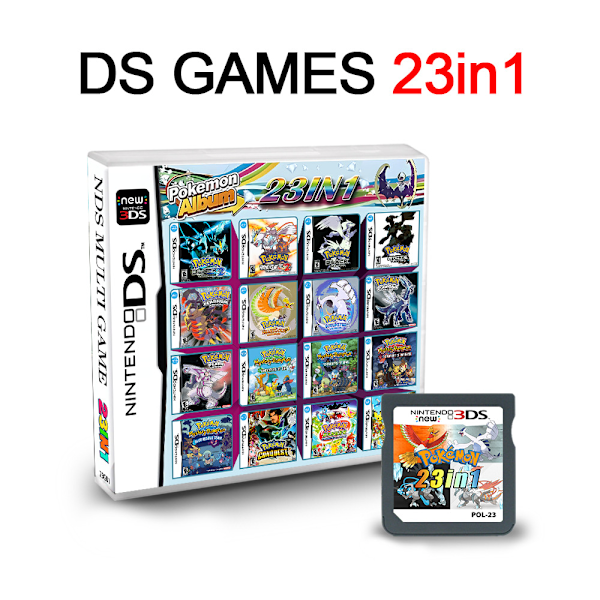 NDS-spelkort DS Amerikansk version Europeisk version spel allt-i-ett V2 ny version NDS-spelkort förpackat