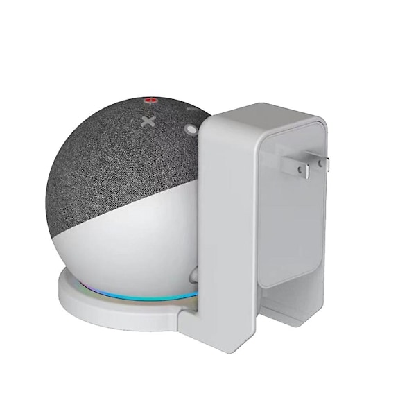 ABS-kaiutinhylly Seinäkiinnitys Kaiutinpidike Alexalle Echo Dot 4. sukupolvelle