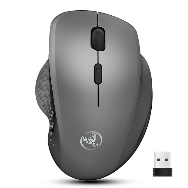 2,4G Trådløs Mus, Lydløs Vertikal Mus, Ergonomisk Design, Velegnet Til Computer Kontor