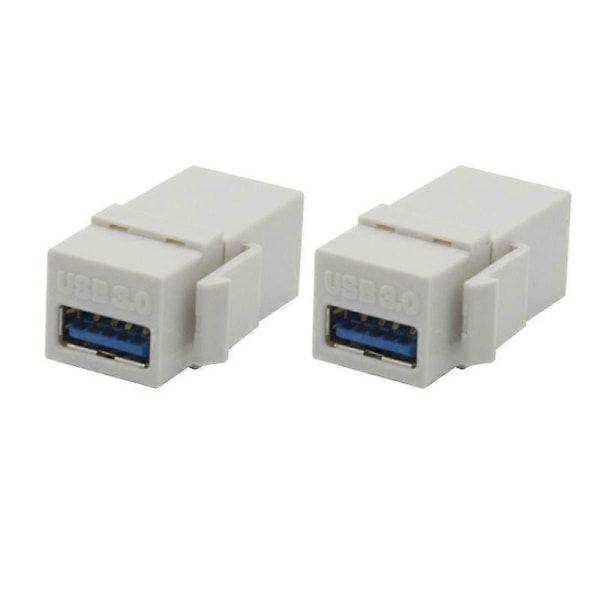 USB 3.0 Keystone Jack Indsætninger USB Adaptere Kabelinterface Kobling Hun