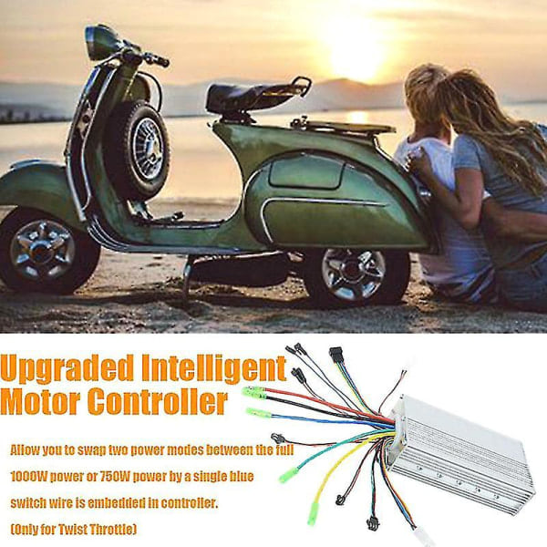 Elcykel controller kit 350w 36/48v elcykel konverterings controller