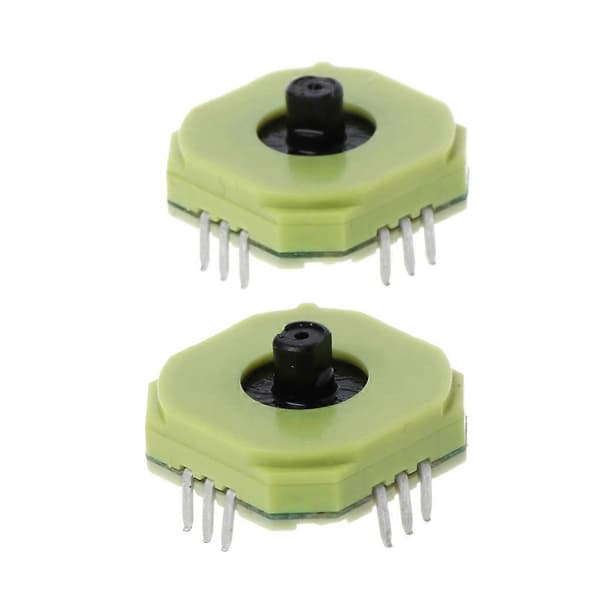 2 stk/sett 3D Analog Joystick Sensor Modul Potensiometer Modul Stick for PSP Controller Joystick Potensiometer Bryter
