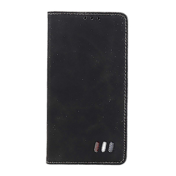 Etui til Samsung Galaxy A32 5g Cover Magnetisk Lukning Tegnebogs Flip Folio Stativ Vis Læder Cover Stødsikkert - Sort