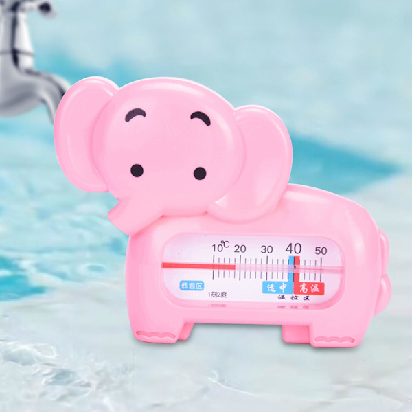 Vandtermometer Tegneserie Elefant Form Badelegetøj Vandafvisende Digital Termometer Baby Badepleje til Swimmingpool