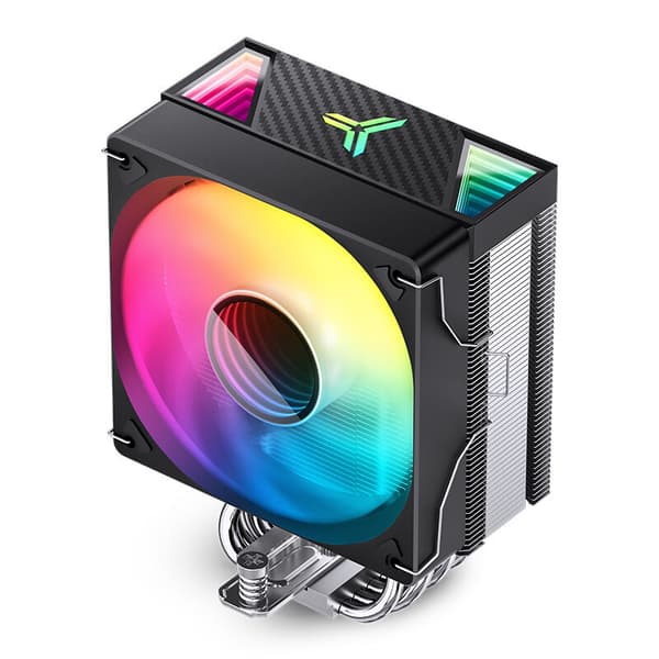 Jonsbo CR1000 V2 PRO ARGB Edition PC CPU luftkøler - ARGB forniklet med 6 varmerør for lydløs drift ARGB version in black