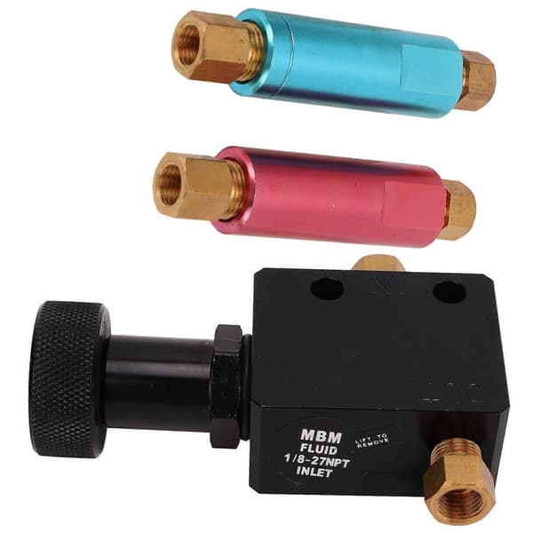 Justerbar Inline Brems Proportionsventil med 2lb 10lb Restventilsæt 260?8419 Universal Tilbehør
