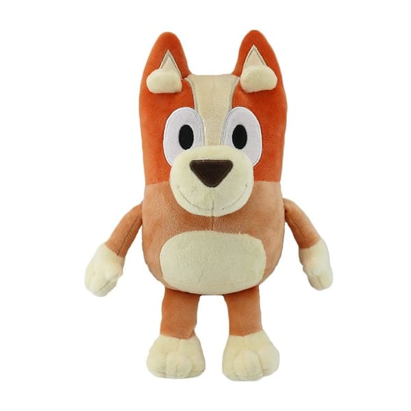 Julhund mjukdjur för barn, julklapp Orange 20cm