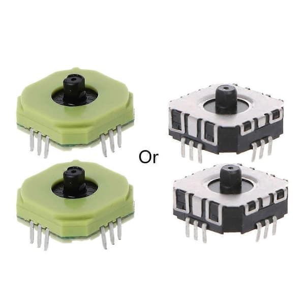 2 stk/sett 3D Analog Joystick Sensor Modul Potensiometer Modul Stick for PSP Controller Joystick Potensiometer Bryter
