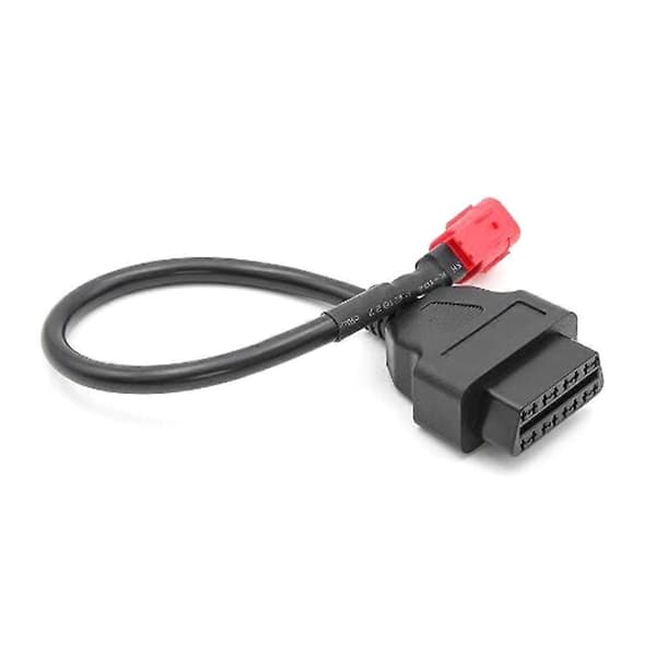 Adapterkabel 16-polet til 6-polet Diagnostisk Scanner Stik OBD2 til Motorcykler