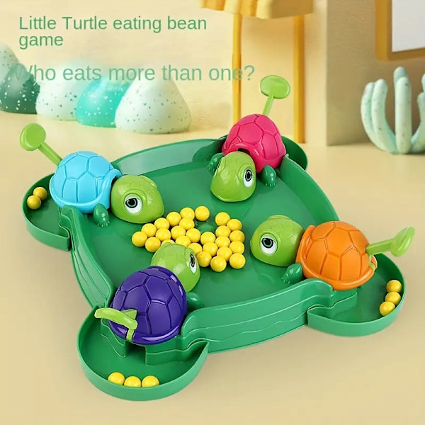 1 Set Hungry Little Turtle Spel, Förälder-barn Interaktion Multiplayer Spel Bordsspel Pedagogisk Leksak, spelgåva