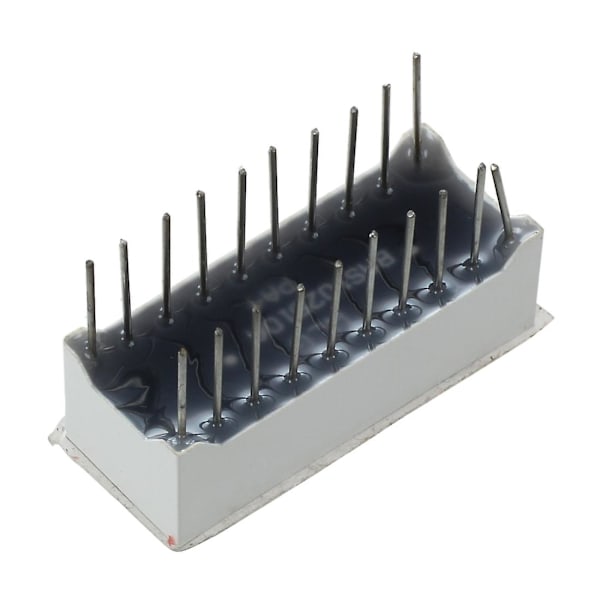 10-segmenttinen punainen LED-näyttö