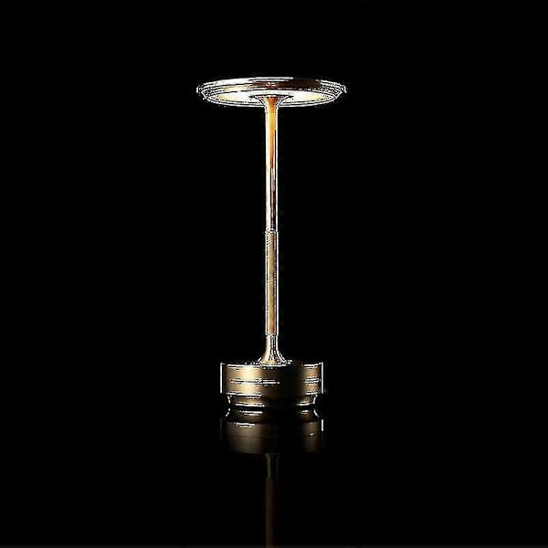 Sladdlös bordslampa Dimbar Vattentät Metall USB Laddningsbar Bordslampor -1st