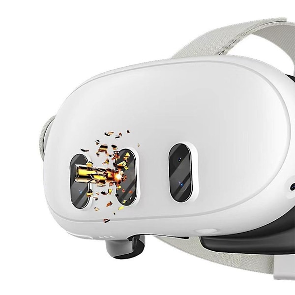 Skyddande Glasfilm för Headsetslins, Skärmskydd för MetaQuest 3 VR