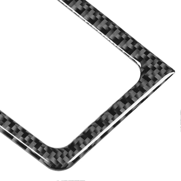 Kulfiber Bagerste Luftventil Trim Dækning Dekoration Passer til 5 Serie E60/E61 2004-2010