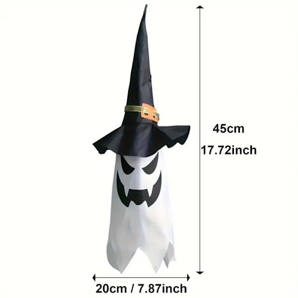 3 kpl, Pelottavat Halloween-valot, Ulkokoristeelliset riippuvalot, Halloween-juhlan valoköynnökset pihalle, puuhun ja puutarhaan
