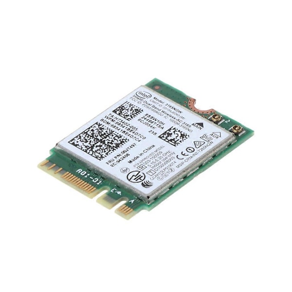 IEEE 802.11AC WiFi NGFF til M.2 Interface 433Mbps WiFi Adapter til Lenovo bærbare pc'er - NGFF M2 Wi-Fi kort med BT-kompatibilitet