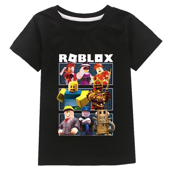 Lasten Roblox T-paita, musta, koko 140