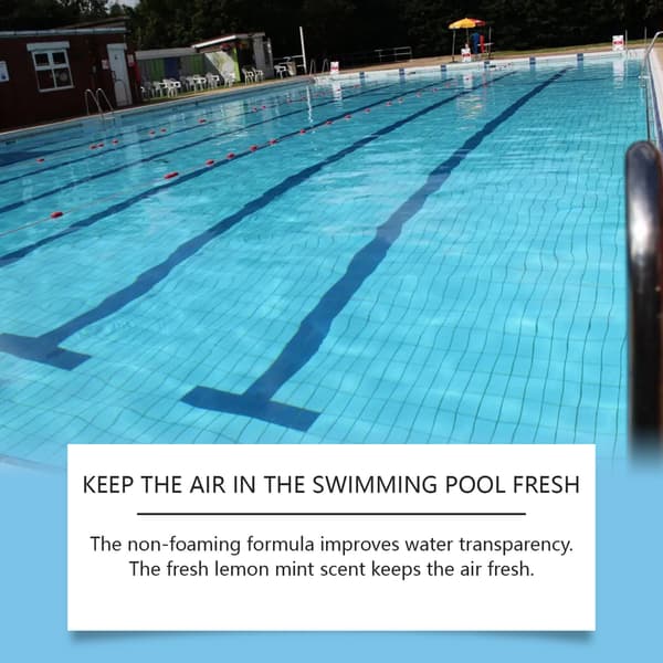 JAYSUING Pool Effervescent Tablets - Snabblösande tabletter för poolrengöring, tar bort kalk och lukt, och klargör vattnet.