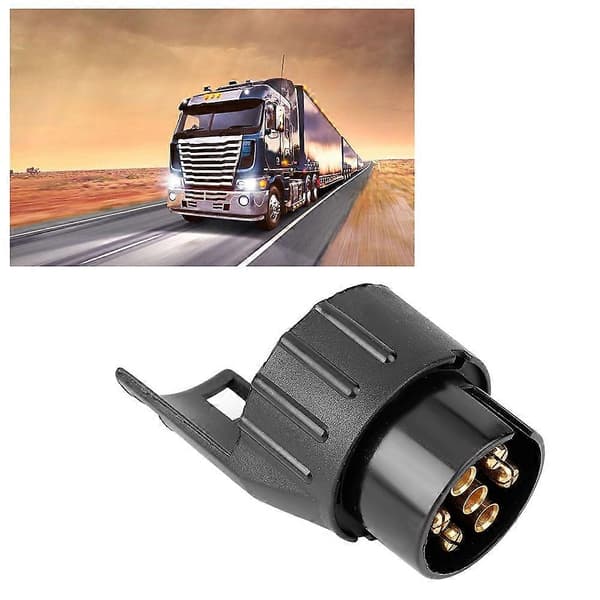 7 til 13-polet Trailer Truck Caravan Trækstang Stik Adapter