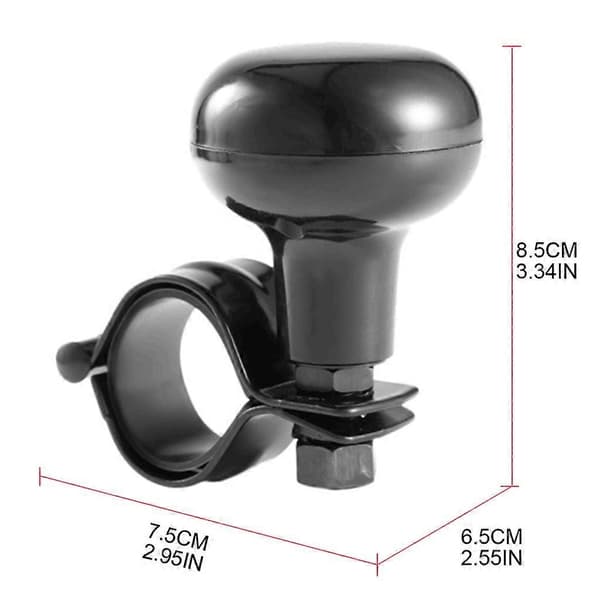 Ratstyre Kraftgreb Spinner Knob Universal Ratstyre Pasform til Biler Lastbiler til Biler Hjælpeforstærker Bold
