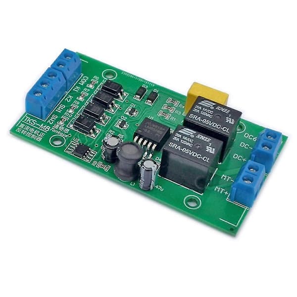 DC 6V 12V 24V DC-motor fram- och backåtkontroller 20A hög ström med gränsrelädrivning lyft