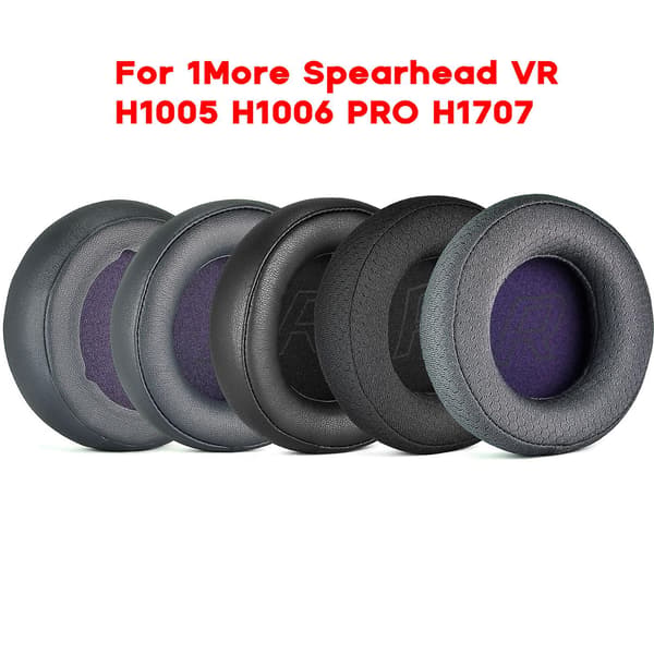 Øreputer Støydempende Ørevarmere for Spearhead VR H100 Hodetelefoner Øreputer