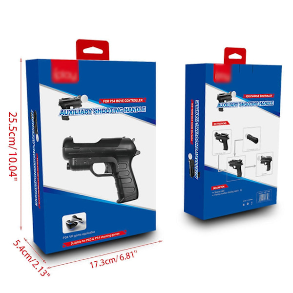 Eksklusiv Move Shooter Guns Bevægelsescontroller Tilbehør Nav til PS4 VR til PS3 MOVE Spilkontroller Tilbehør