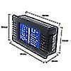 0-200v 100a Digital Voltmeter Ammeter Bil Er Ance Volta Energ