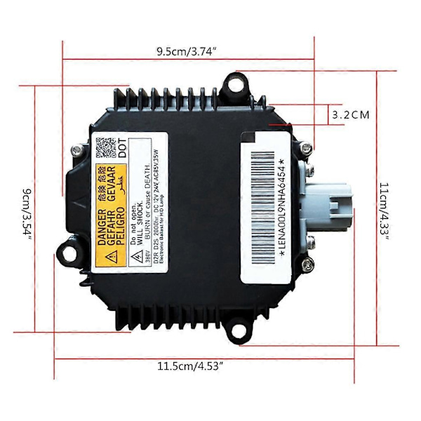 28474-89904/2847489904 Ballast til forlygter Xenon forlygte D2S D2R-