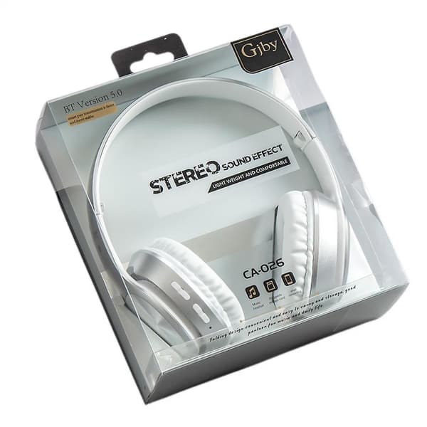 Headset med metallbas, Bluetooth-hörlurar
