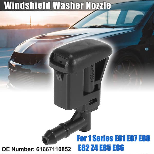 For - 1-serie E81 E87 E88 E82 Z4 E85 E86 Vindusspylerdyser Dyser Foran Ny 616