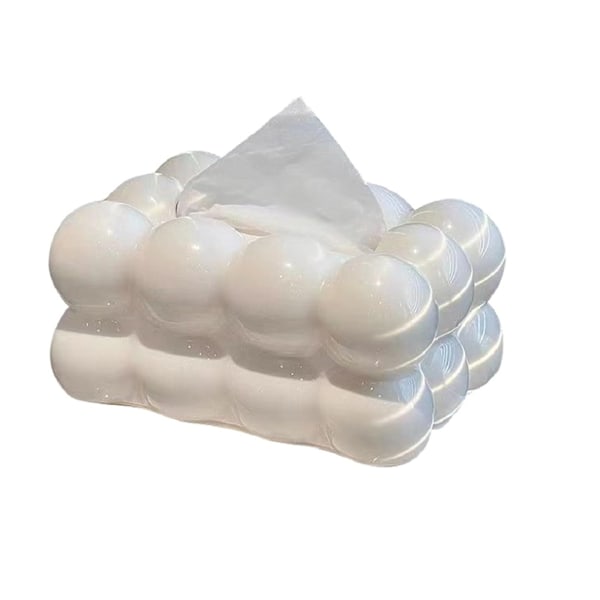 Marshmallow vevboks for hjemmet, stue, vevlagring, restaurant