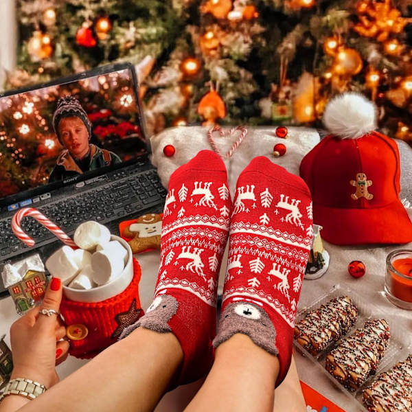 24 Par Julstrumpor Dam Adventkalender 2024 Kvinnor Vuxna Mysiga Strumpor Kvinnor, Julkalender Julstrumpor Presentset