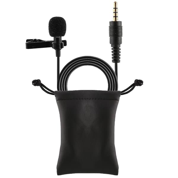 Bærbar Aftagelig Klip Mini Hifi Lyd Mikrofon Klips Lapel Mic Til Ph