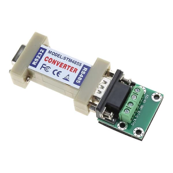 RS232 RS485 Konverter RS-232 til RS-485 Interface Seriel Adapter Ingen Strøm Nødvendig