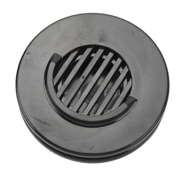 Scupperventilplug Effektiv ABS Enkel Installation Båtavloppsplugg för Yachter Snabbåtar Kajaker Svart