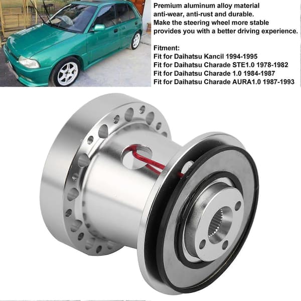 6-Huls Ratstyrenav Adapter Aluminium Legering Bil Modificering Passer til Daihatsu Kancil/Charade