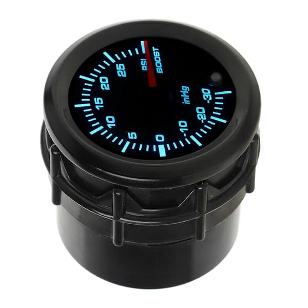 2 tommer 52mm Turbo Boost Meter med 7 Farveindstillinger PSI Trykmåler Tacho Kit til Benzinmodificerede Modeller