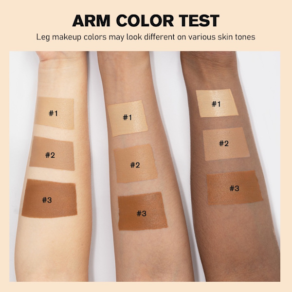 Miracle De Paris Benmakeup, Miracle De Paris Full Coverage Perfector, Vanntett Legs #2