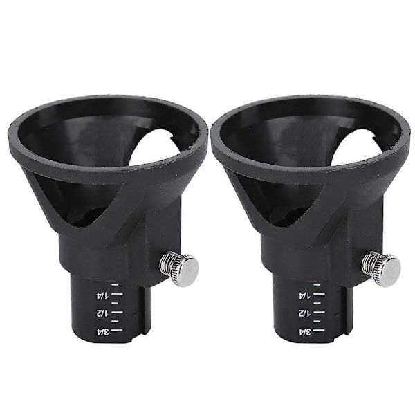 2 stk. Snitse-Rotationslokalisator Sliber Positioner Fræser Lokaliser 18 x 1,5 mm Gevind
