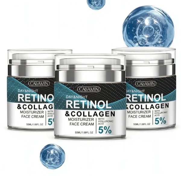 Retinol & Kollagen Ansiktskräm 3pcs